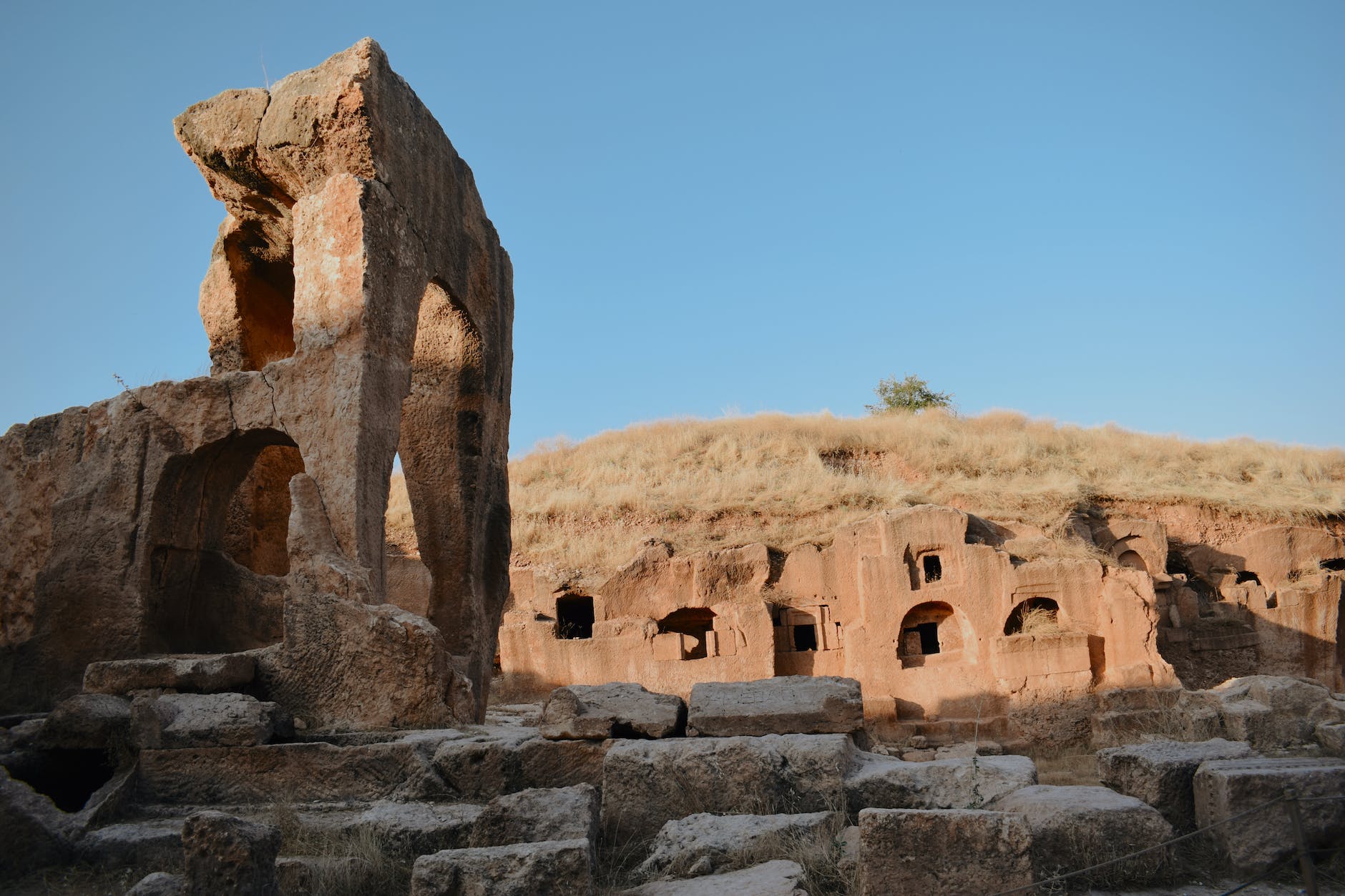 ancient stone ruins